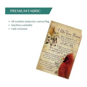 AVOIN colorlife Bandera de jardín cardenal de doble cara_4