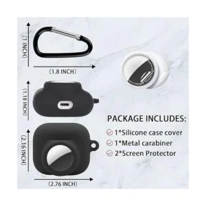 Juego de funda protectora 2 en 1 compatible con Apple_7