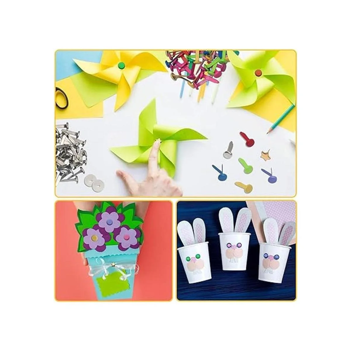 200 piezas de sujetadores de papel mini brads redondos_4