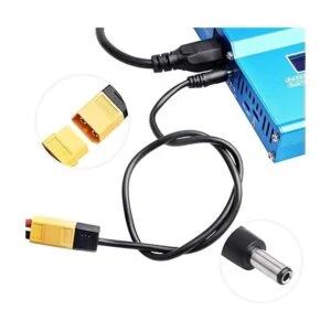 Hobbypark XT60 Cable de alimentación macho para soldador_3