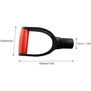 JCBIZ 1.260 in diámetro interior pala mango mango rojo D_4