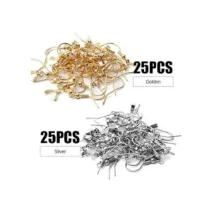 50 ganchos hipoalergénicos para pendientes de acero_2