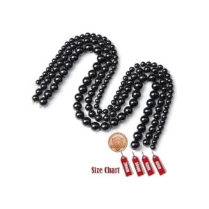 100 cuentas redondas sueltas de ónix negro natural de 0.73_6