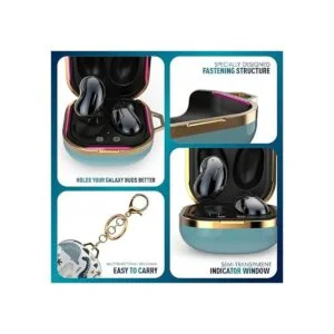 wenew Funda compatible con Galaxy Buds 2 Galaxy Buds Pro_3