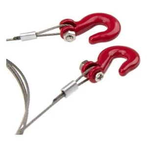 Vgoohobby Metal RC Rescate gancho de remolque con cadena_5