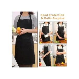 Tosewever Paquete de 2 delantales ajustables con peto_5