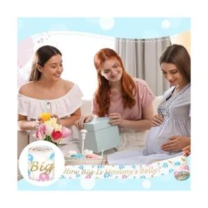 Juego de juegos de baby shower 2 rollos de cinta métrica_6