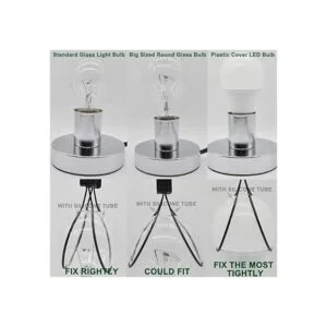 Adaptador de clip para bombilla de lámpara soporte para_3