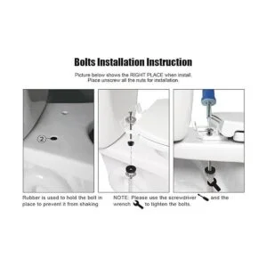 iFealClear Juego de 2 tornillos universales para asiento_5