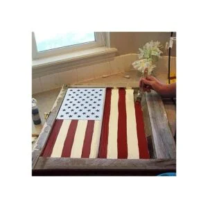 WISYOK 12 plantillas de bandera estadounidense de 50_5