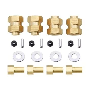 Hobbypark Brass SCX24 Bujes de rueda extendida de 0.276_2