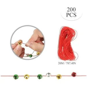 YIYA 200 campanas coloridas para manualidades 4 colores_2