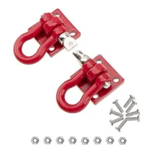 Vgoohobby Metal RC Rescate gancho de remolque con cadena_2