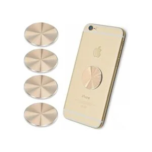 SALEX Paquete de 4 placas de metal para teléfono celular_1