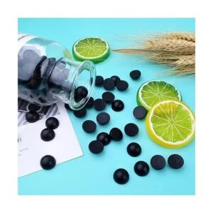 100 bolas de madera semiredondas sin terminar naturales_7