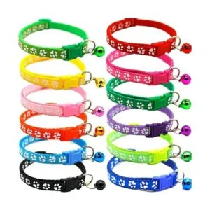 Collar de perro de 12 colores transpirable de nylon para_2