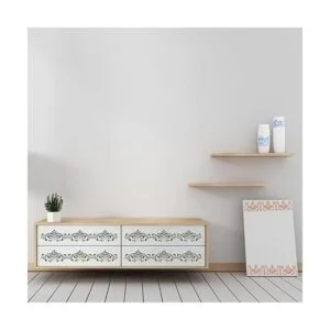 8 piezas de plantilla de borde ornamentado plantilla de_7