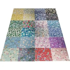 8 x 8 pulgadas 25 paquetes de tela 100 algodón para_6