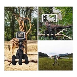 Ruittos Mini trípode para teléfono soporte flexible de_6