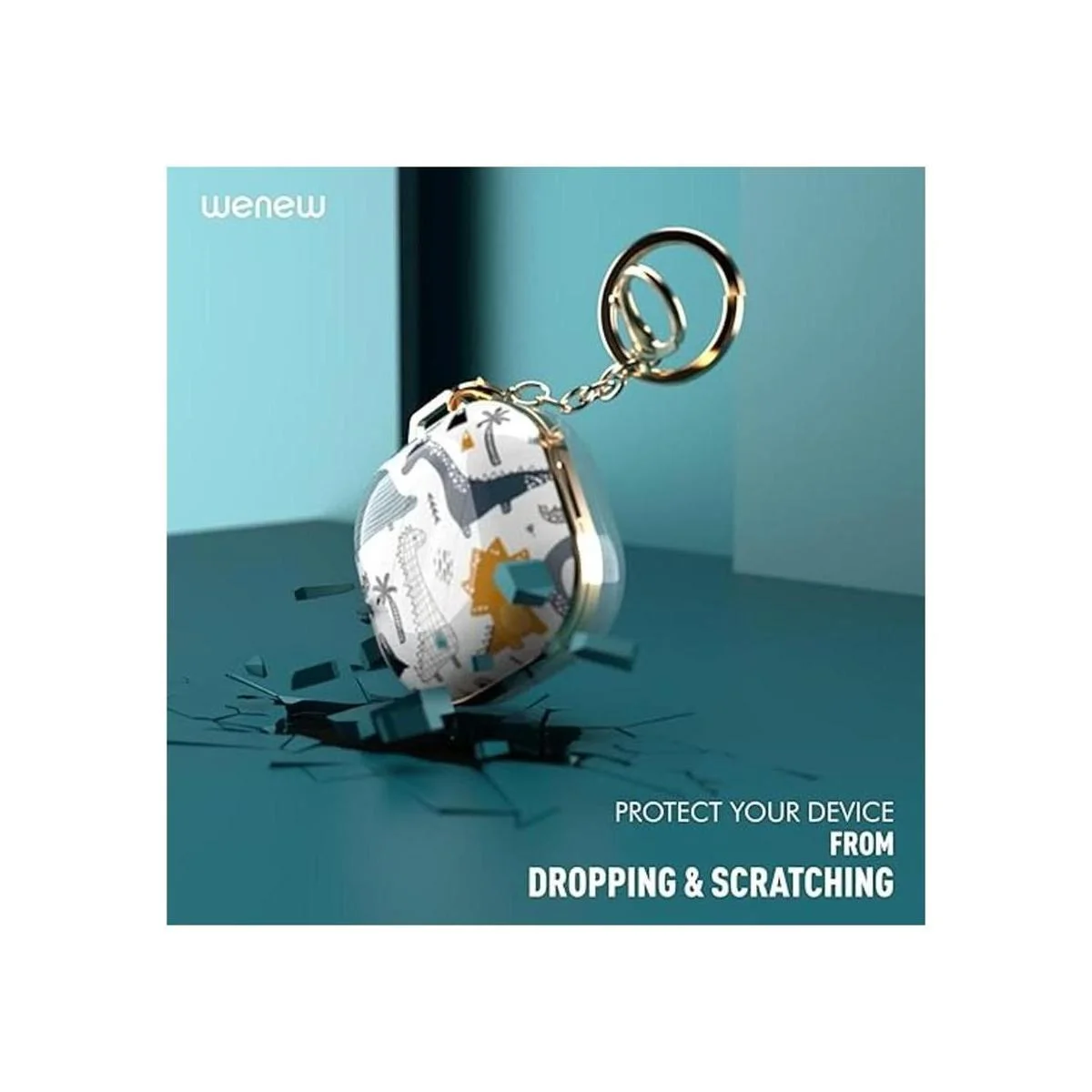 wenew Funda compatible con Galaxy Buds 2 Galaxy Buds Pro_4