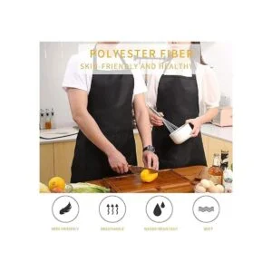 Tosewever Paquete de 2 delantales ajustables con peto_2