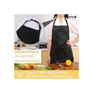 Tosewever Paquete de 2 delantales ajustables con peto_4