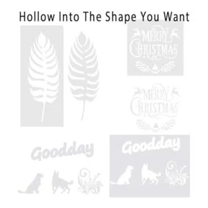 Paquete de 15 hojas de Mylar de 6 mil 12 x 12 pulgadas_7