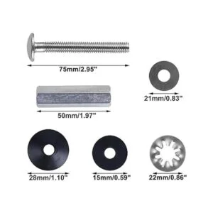 iFealClear Juego de 2 tornillos universales para asiento_3