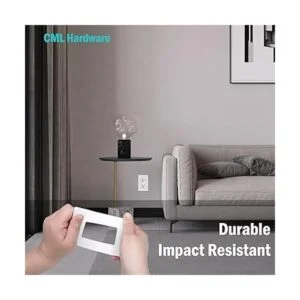 CML Decorator Placa de pared sin tornillos cubierta de_4