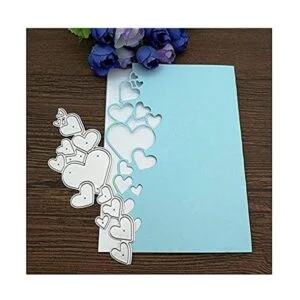 Love Heart Troqueles de corte de encaje con forma de_7