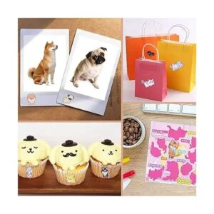 Calcomanías para gatos y perros 4 hojas diferentes para_5