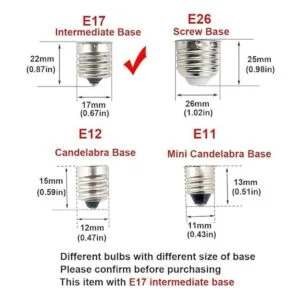 Bombilla LED E17 para debajo del horno de microondas_4