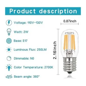 Bombilla LED E17 para debajo del horno de microondas_2