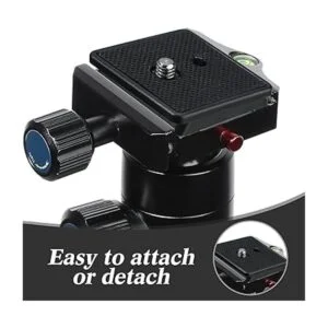 Placa de liberación QR de 1.614 in para cámara trípode y_6