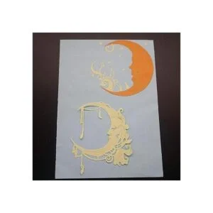 Troqueles de metal decoración de la luna en relieve_6