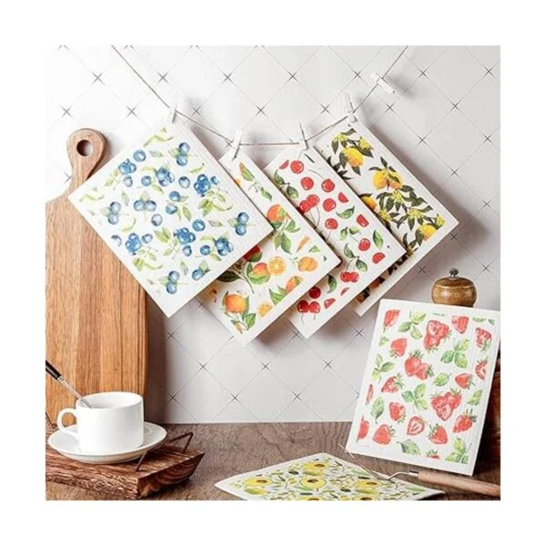 6 toallas de cocina suecas paños de cocina paños de_5