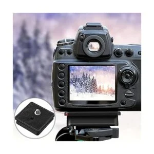 Placa de liberación QR de 1.614 in para cámara trípode y_7