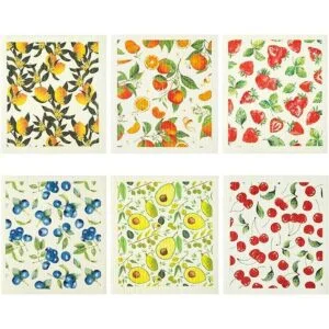 6 toallas de cocina suecas paños de cocina paños de_1