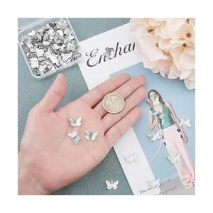 UNICRAFTALE Acerca de 100pcs Mariposa Patrón Charms_2