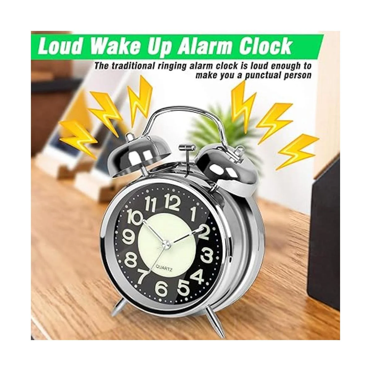 AYRELY Reloj despertador súper fuerte para adultos que_5