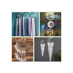 8 anillos de metal para atrapasueños anillos de metal_6