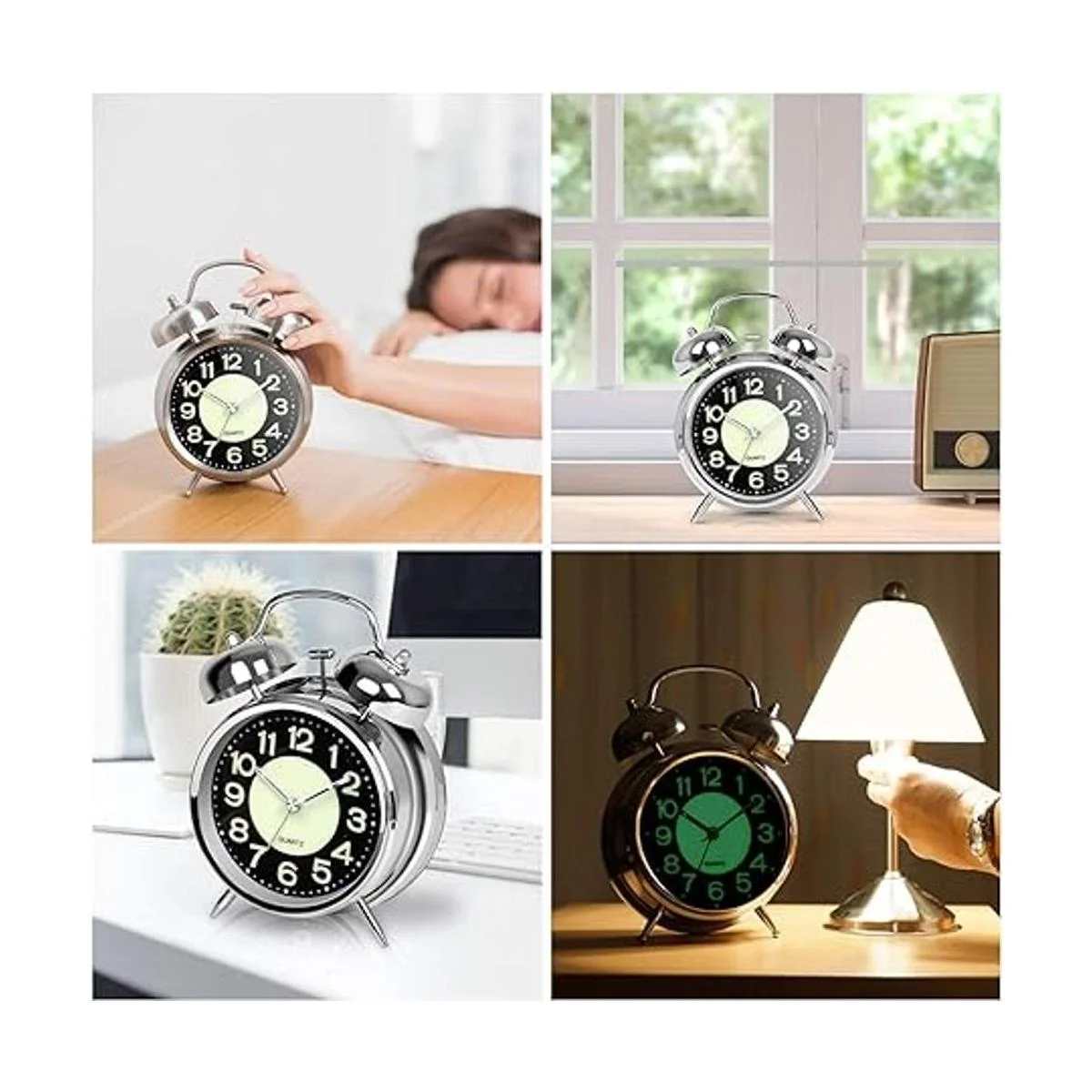 AYRELY Reloj despertador súper fuerte para adultos que_6