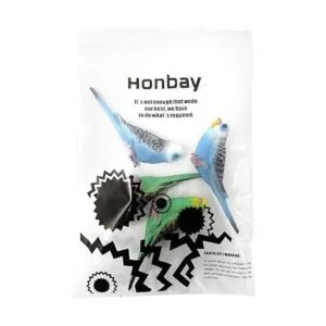 Honbay Figuras de pájaros artificiales en miniatura para_7
