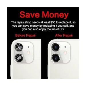 ASDAWN 2 piezas de repuesto de vidrio para lente de_3