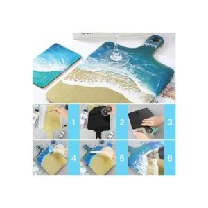 Moldes de resina de silicona molde de fundición para_4