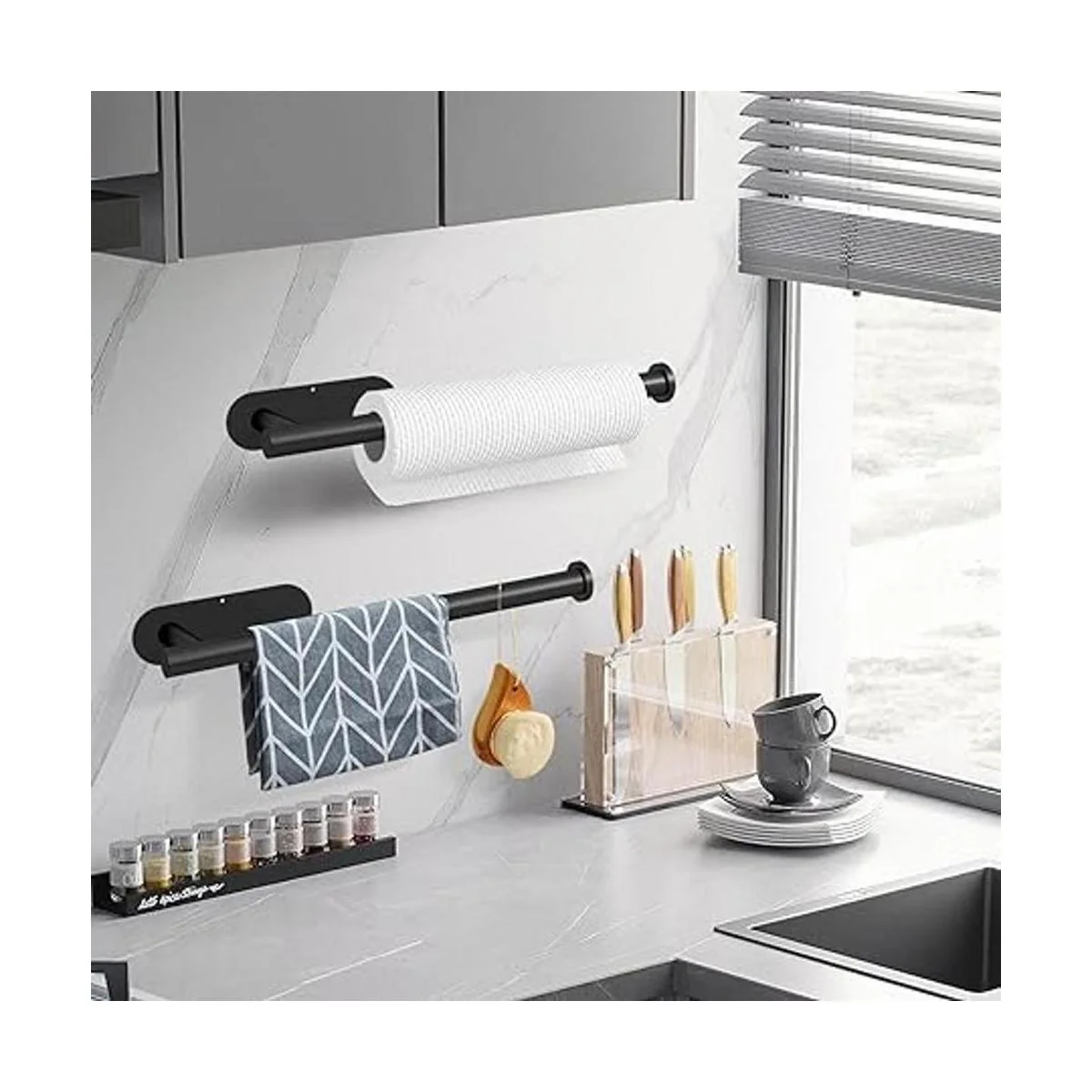 DEKAVA Soporte para toallas de papel para usar en la_2