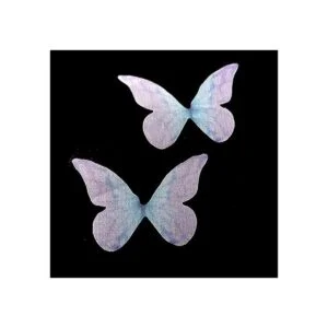 Honbay 60 colgantes de alas de mariposa artificiales para_4