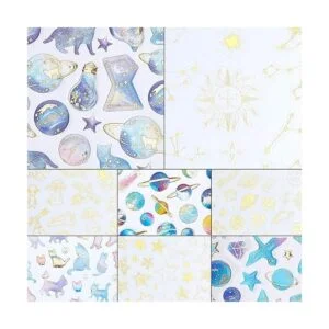 OLYCRAFT 8 hojas de calcomanías 3D para planificador_4