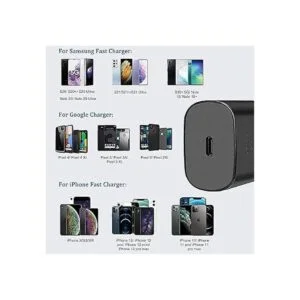 Kit de cargador USB tipo C súper rápido con cable de 5_7