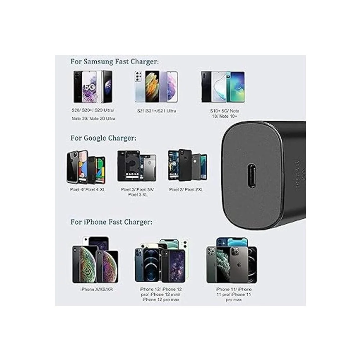 Kit de cargador USB tipo C súper rápido con cable de 5_7